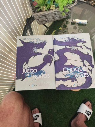 Libros IyII de la saga Juego de Tronos