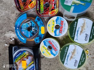 Hilo de pescar Grauvell, Tubertini, Crivit