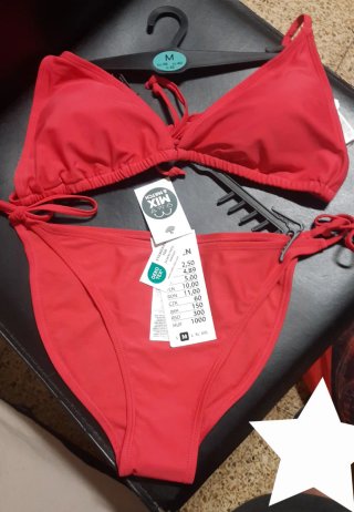 Lote de Bikinis rosado varias tayas