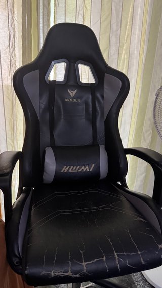 Silla Gaming ARMOUR Negra y Gris