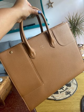 Bolso camel precioso, nuevo