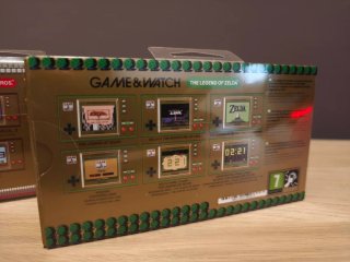 Nintendo Game & Watch Super Mario Bros y Zelda.