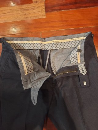 Pantalón Hackett Algodón Elástica Talla 32/48 Gris