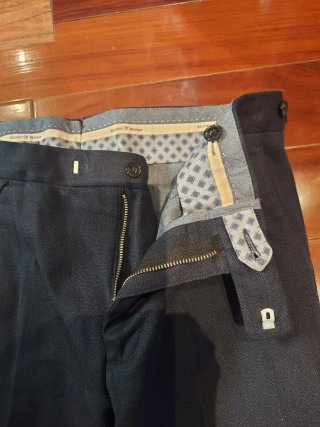 Pantalón Hackett Algodón Elástica Talla 32/48 Gris
