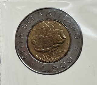 Lote monedas Ciudad Vaticano