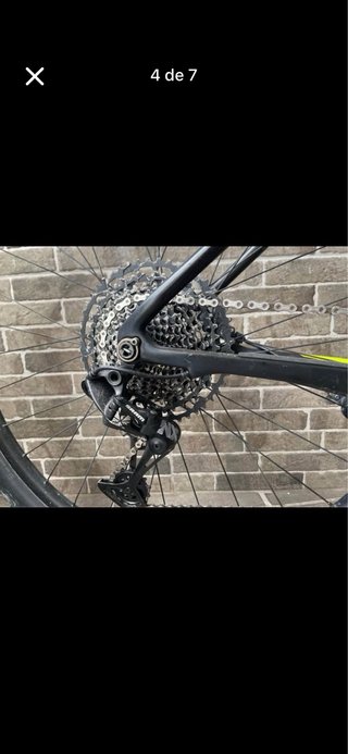 Bicicleta MTB Rígida Carbono