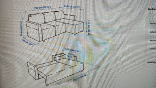 Sofá Cama IKEA (1 año de uso)