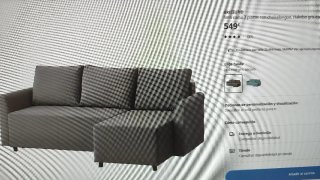 Sofá Cama IKEA (1 año de uso)