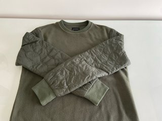 Sudadera Scalpers verde acolchada