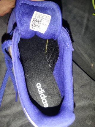 Zapatillas Adidas Azules y Blancas