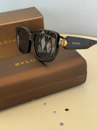 Gafas de Sol Bulgari Mujer Negro/Oro