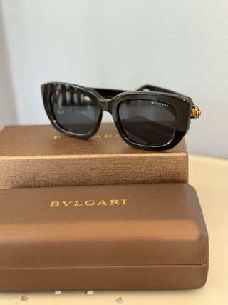 Gafas de Sol Bulgari Mujer Negro/Oro