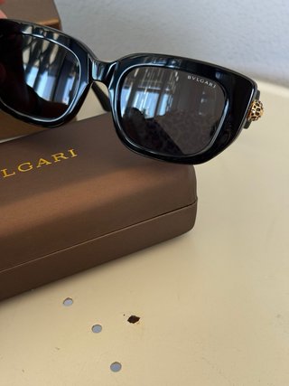 Gafas de Sol Bulgari Mujer Negro/Oro
