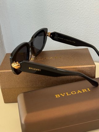 Gafas de Sol Bulgari Mujer Negro/Oro