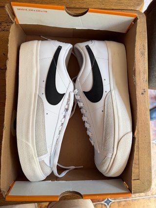 Zapatilla Nike Blazer Low Platform Gris/Blanco