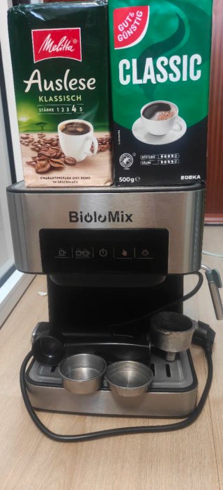 Cafetera Espresso BioloMix 20 Bares