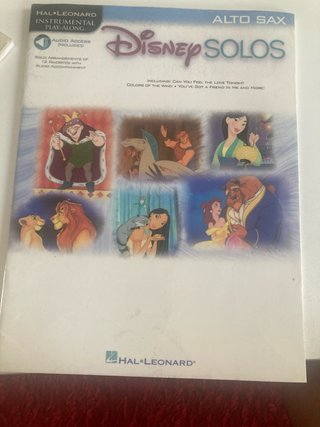 Pack 8 Libros Saxofón Disney y Más.  10€ cada uno