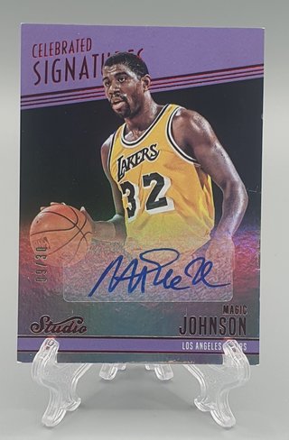 2016-17 Panini Magic Johnson Autografo /30 HOF