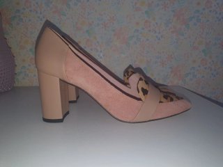 Zapatos piel tacón LALEBu Talla 38