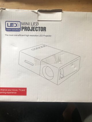 Mini Proyector LED Blanco