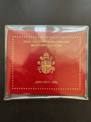 Vaticano 2004 - Giovanni Paolo II - Set 8 Monete
