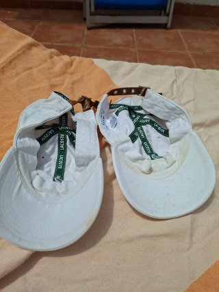 Berretti Lacoste Bianchi per Bambini