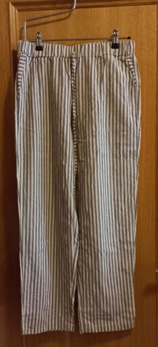 Pantalón de verano a rayas