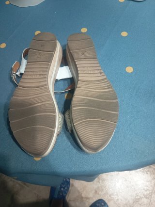 Sandalias Paula Urban Plata/Blanco
