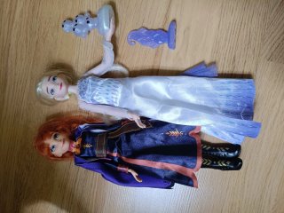 Set Muñecas Frozen Elsa y Anna