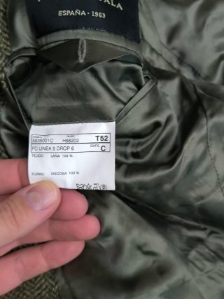 Chaqueta clásica tweed fuentecapala 52