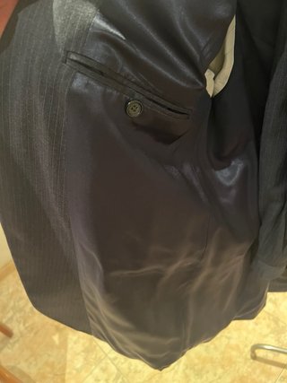 Traje de vestir azul marino hombre
