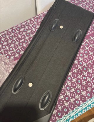Maleta de cabina negra nueva