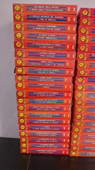 VHS Dragon Ball Z dal 1 al 57