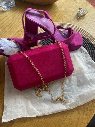 Bolso y Zapatos a Juego Talla 38