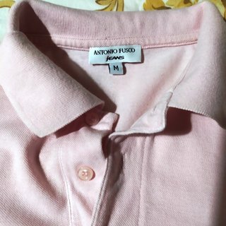 Polo Antonio Fusco Jeans Rosa