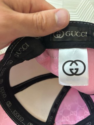 Gorra Gucci Rosa