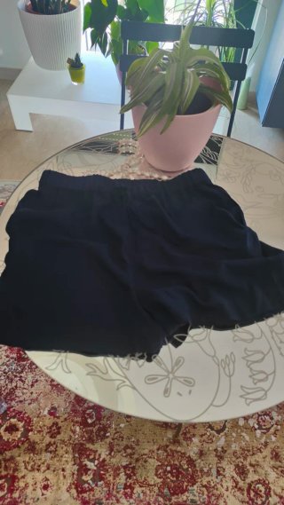 Pantaloncini donna blu