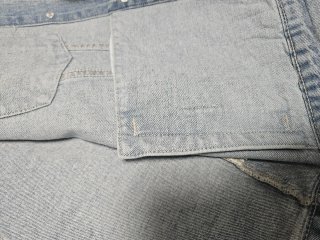 Gilet jeans donna M