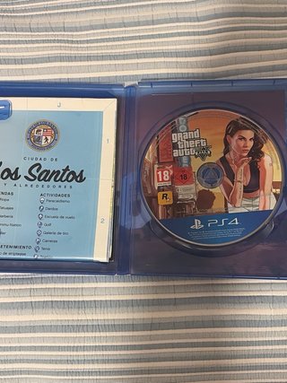 Videojuego PS4 Grand Theft Auto V