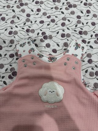 Saco dormir bebé rosa ajustable Mayoral