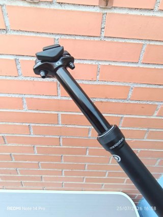 Tija pija CRANK BROTHERS Highline 27,2x100mm.NUEVA