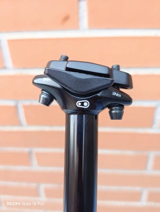 Tija pija CRANK BROTHERS Highline 27,2x100mm.NUEVA