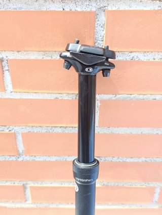 Tija pija CRANK BROTHERS Highline 27,2x100mm.NUEVA