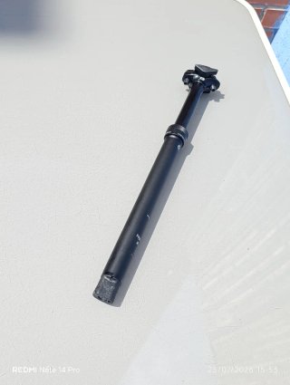 Tija pija CRANK BROTHERS Highline 27,2x100mm.NUEVA
