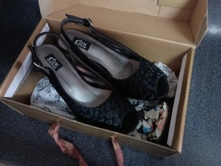 Zapatos de fiesta negros Talla 35
