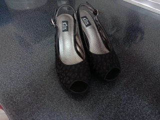 Zapatos de fiesta negros Talla 35