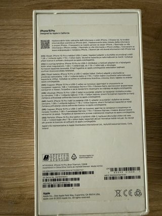 iPhone 15 Pro 128GB Azul Marino