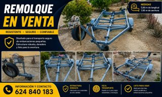 Remolque para embarcaciones 5m