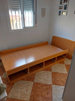 Cama con 4 cajones y colchón