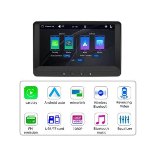Wireless Carplay Android Auto Radio Coche